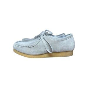 Project Cloud Wally Suede Moc Toe Shoes Mens 11 Gray Crepe Sole